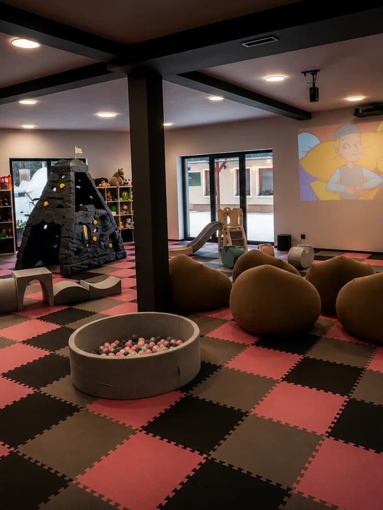 Dětská herna v penzionu Jarmilka