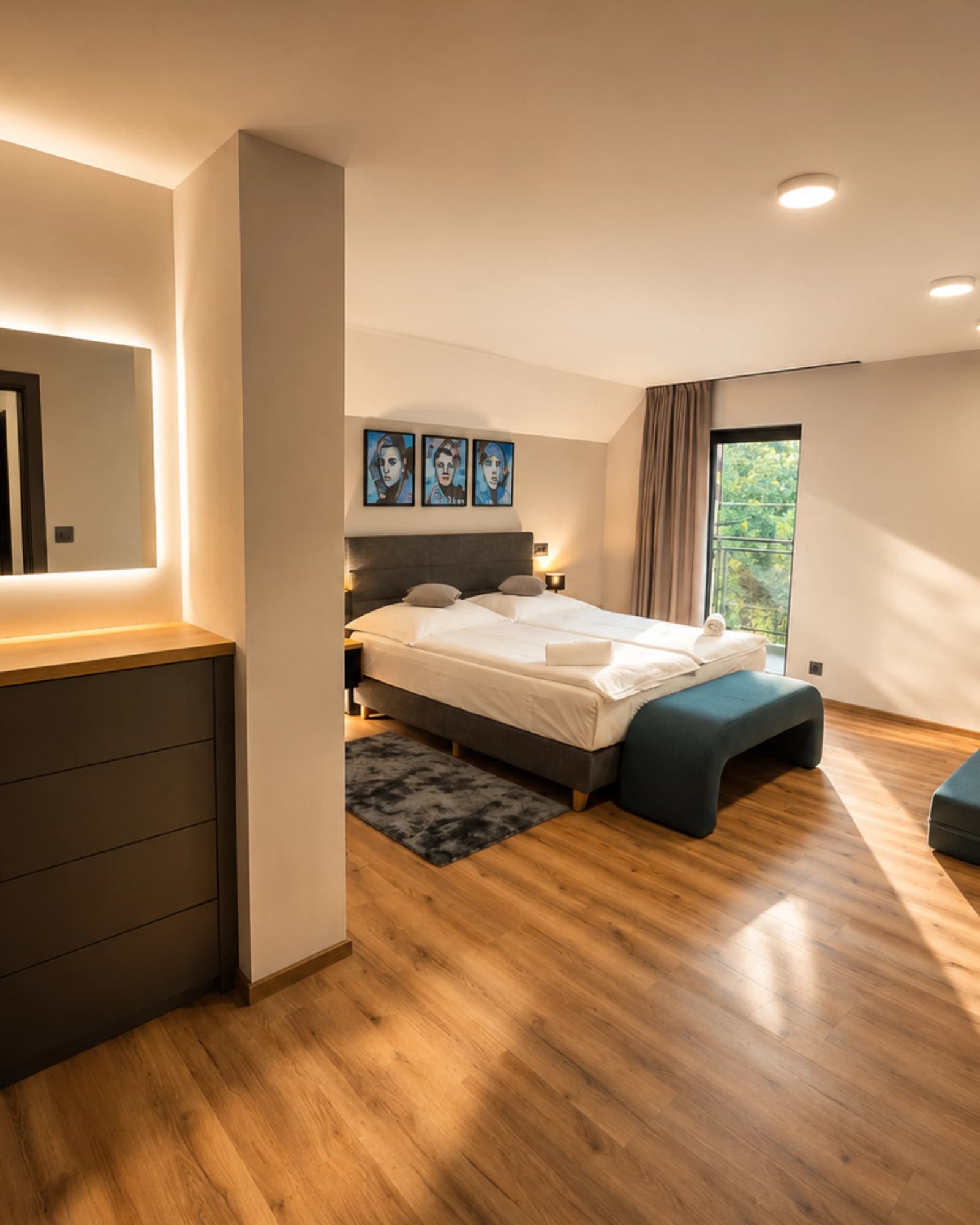Šestilůžkový apartmán